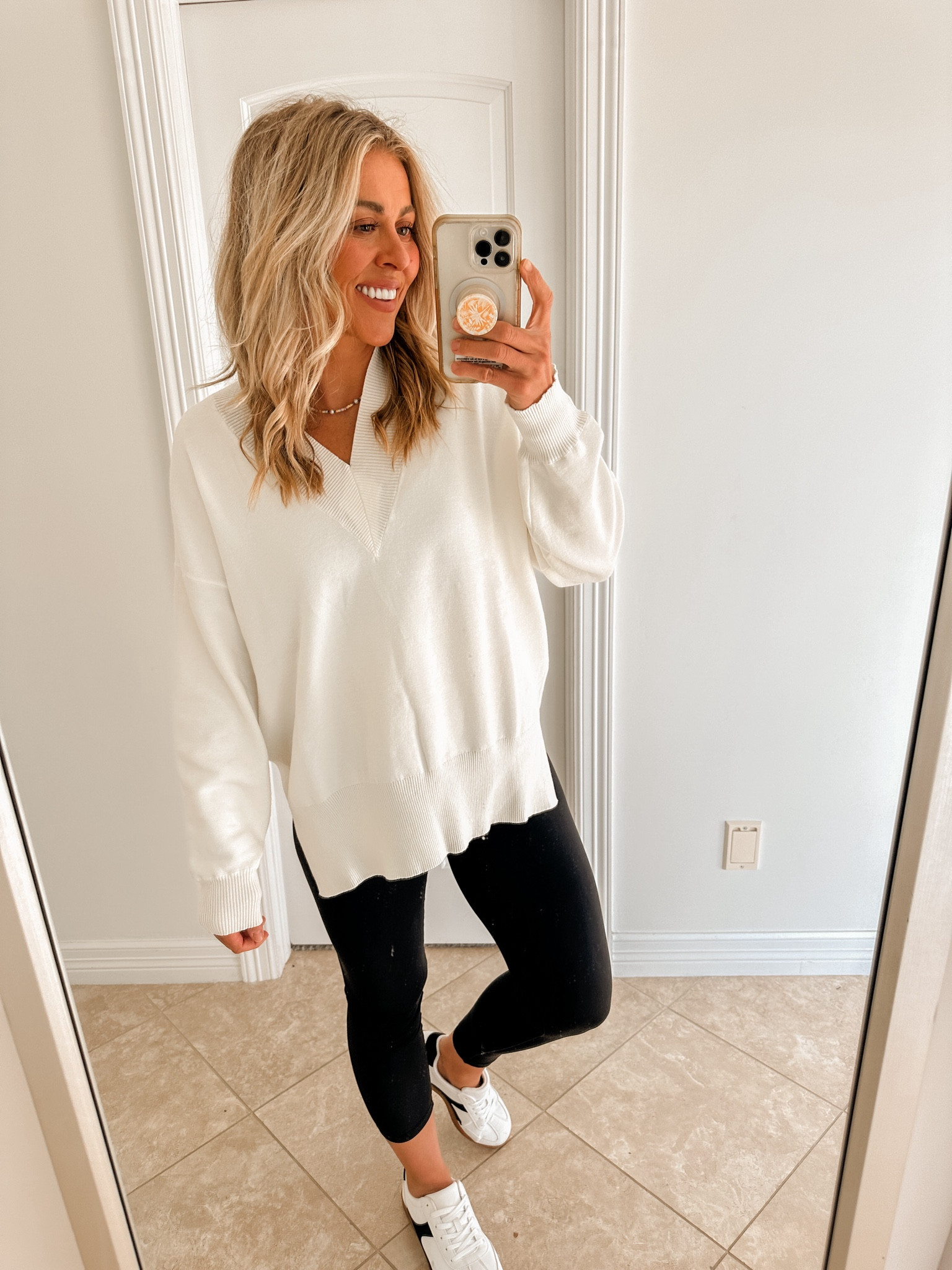 Wearing large in this cute tunic sweater from Walmart! Comes in several color options. 

Sarah Joy, Fall fashion, Walmart finds, cozy, sweater, pullover, fall looks, game day outfits 

#LTKSeasonal #LTKFallSale #LTKStyleTip