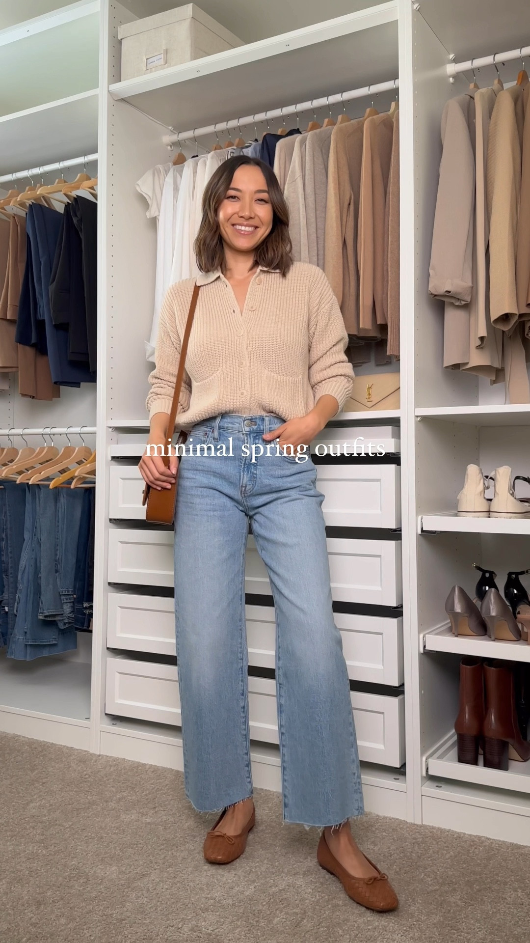 Minimal spring outfits from Madewell

Cardigan xs 
PV wide leg crop jeans 24, sized up from my usual Madewell size 
PV wide leg crop jeans white - 24, sized up from my usual Madewell size 
 

#LTKSeasonal #LTKstyletip