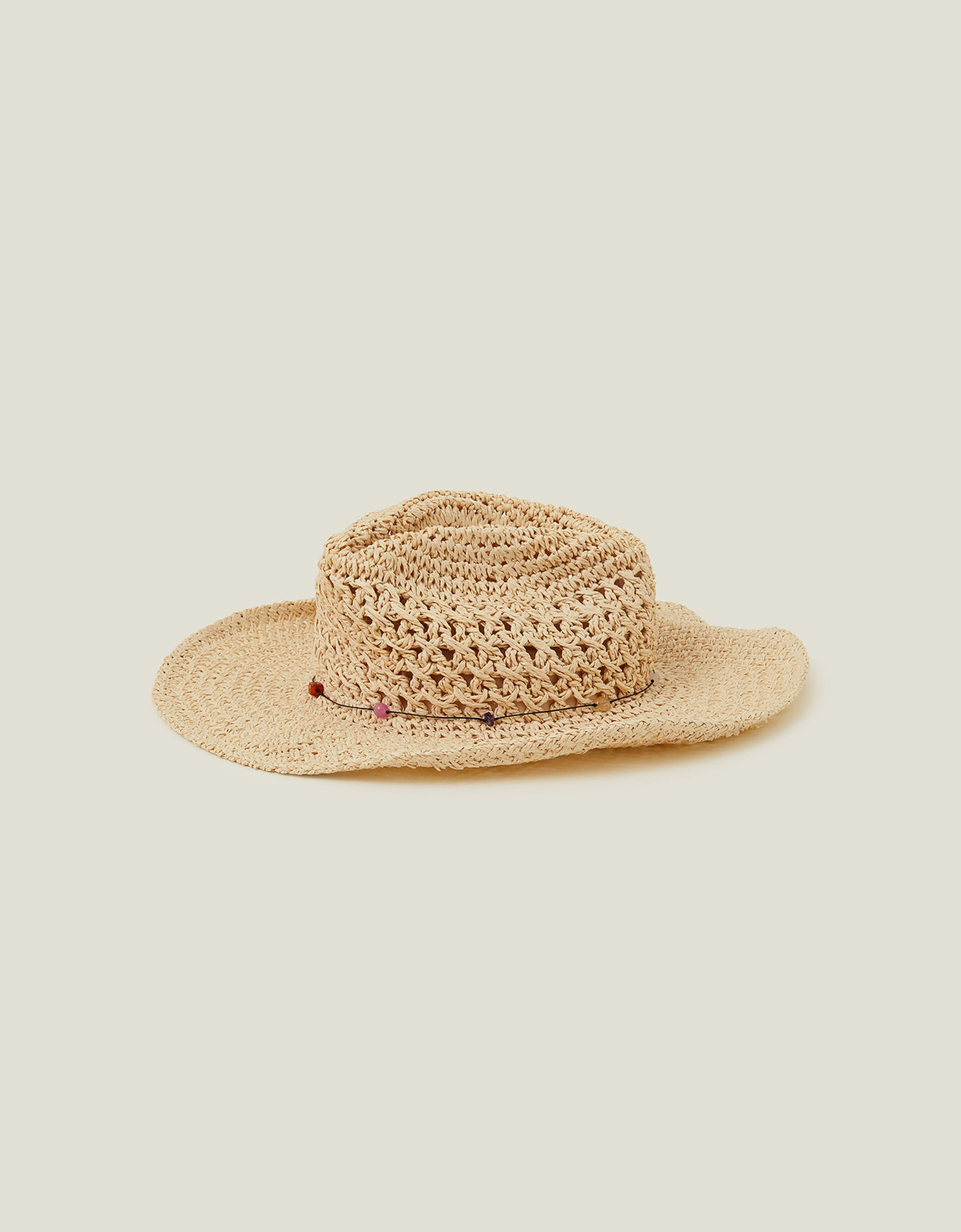 Loose Weave Straw Hat Natural | Accessorize (Global)