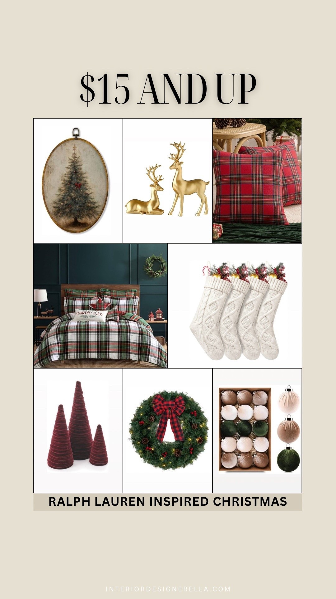 Don’t miss these Ralph Lauren inspired Christmas decorations from Amazon! Scroll to shop! Follow for more! Xo!

#LTKFindsUnder100 #LTKHome #LTKHoliday