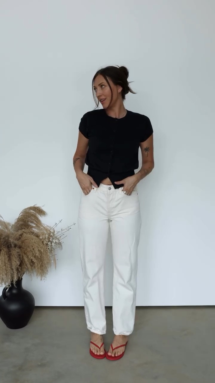By far one of my favorite style of denim. I have them in multiple washes. They have the most flattering fit, button fly, and length options available. 

Ootd | jeans | ecru jeans | casual outfits | minimalist outfits

#LTKootd #LTKOver40 #LTKSeasonal
