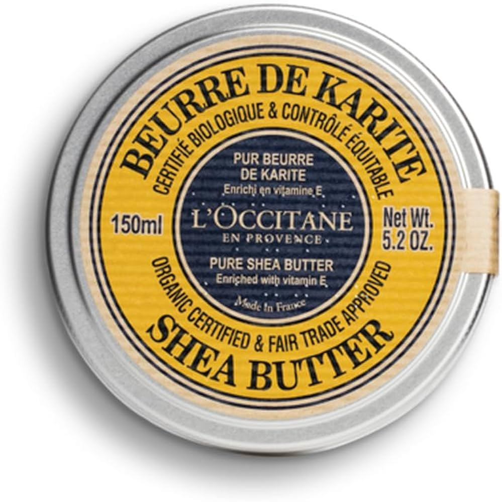 L’Occitane Organic Certified Pure Shea Butter, Multi-Use Moisturizing Balm with Vitamin E for D... | Amazon (US)