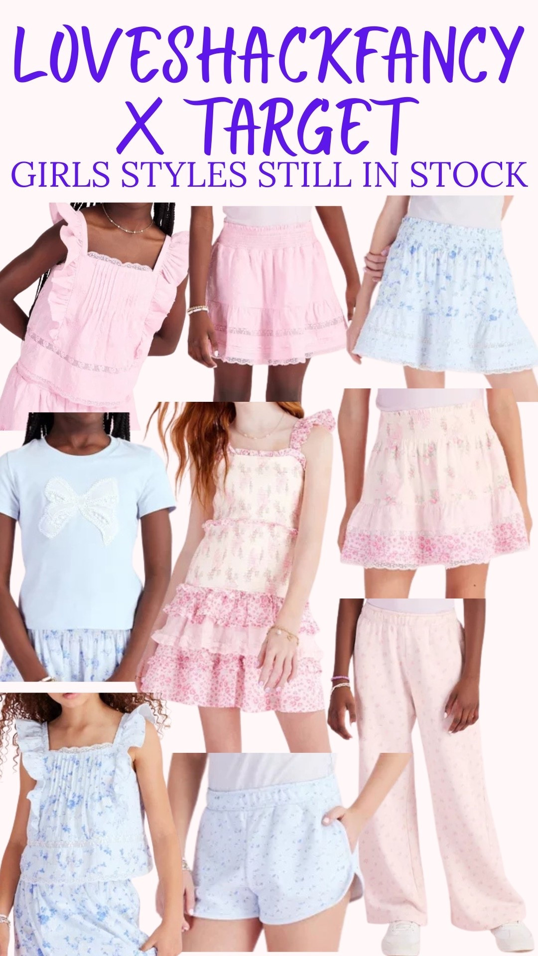 LoveShackFancy x Target collab is still available for these girls

#LTKKids