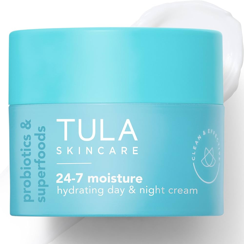TULA Skin Care 24-7 Moisture Hydrating Day and Night - Ultra Nourishing Moisturizer for Face, Soo... | Amazon (US)