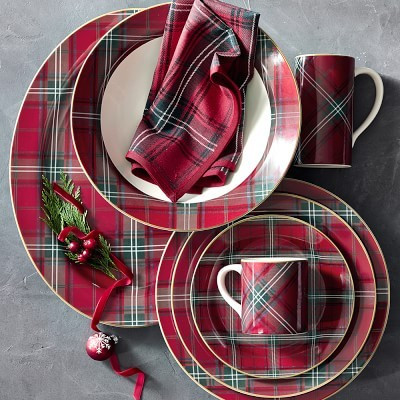 Tartan Dinnerware Collection | Williams-Sonoma
