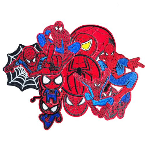 Cute Iron on Patches, Cartoon and Animation Iron on Patches, DIY Embroidery Applique Patches for t-Shirts, Undershirts, Jackets, Jeans, Hats, Backpacks | Amazon (US)