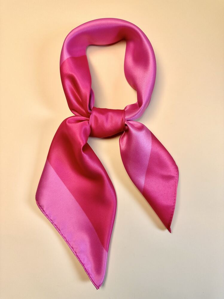 1pc Two Tone Bandana Women Square Scarf Fashion Head Scarf Bandana,Hair Band,Head Band Ideal For Dressing Up Your Look | SHEIN