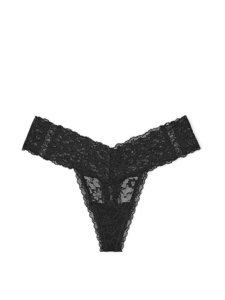 Lace-Up Lace Thong Panty | Victoria's Secret (US / CA )