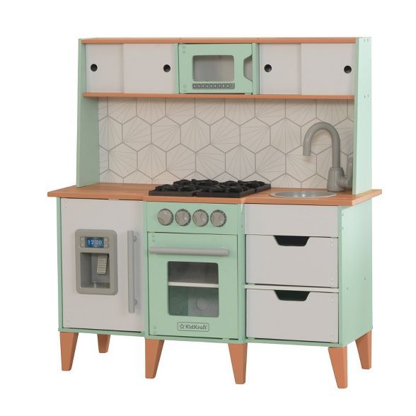 KidKraft McKinney Toddler Mid-Century Modern Play Kitchen | Target