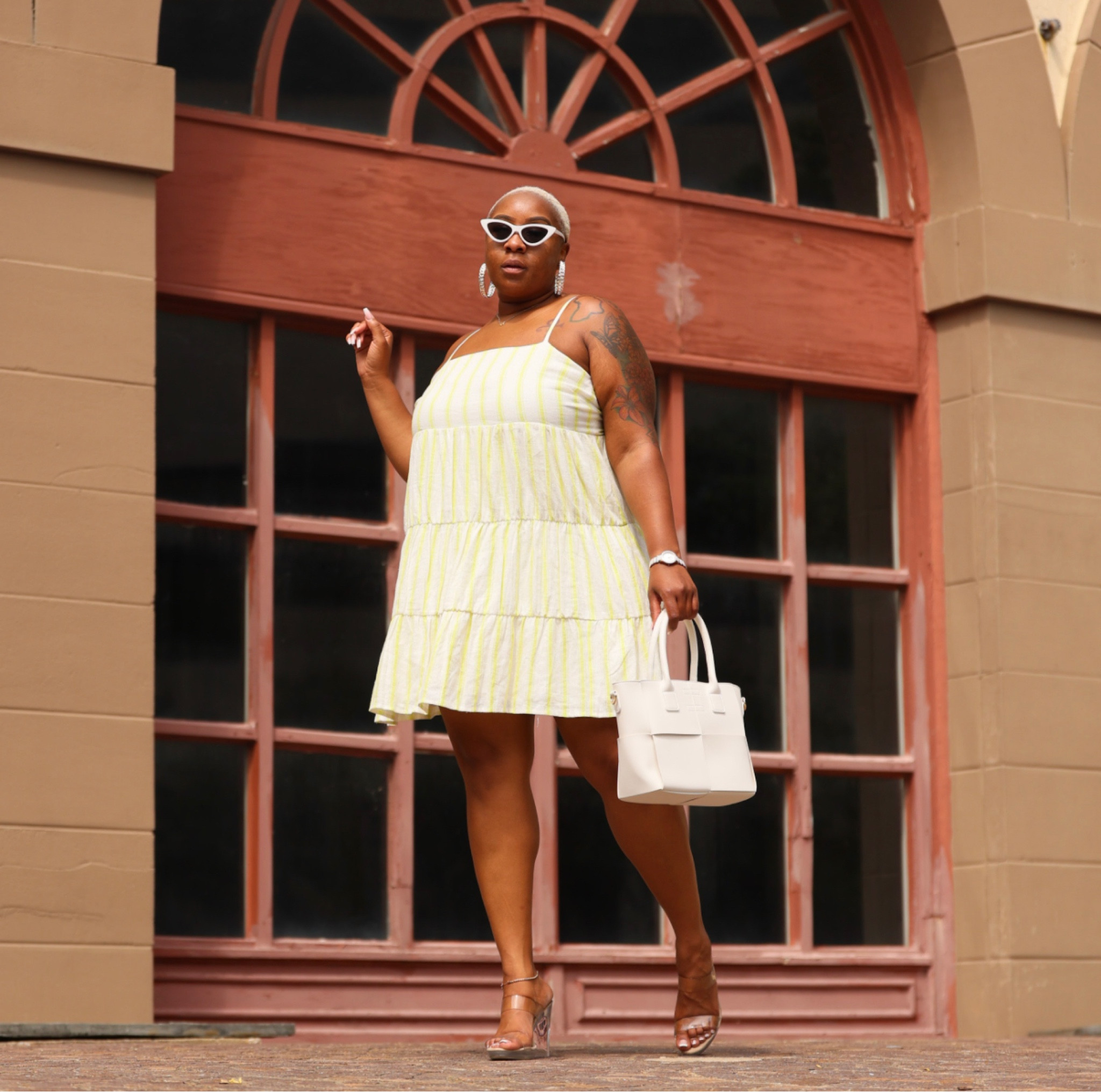 sachin and babi light blue dress Plus size office outfit under budget