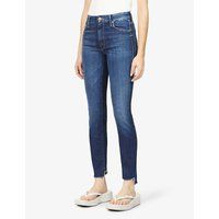 The Looker ankle fray skinny high-rise jeans | Selfridges