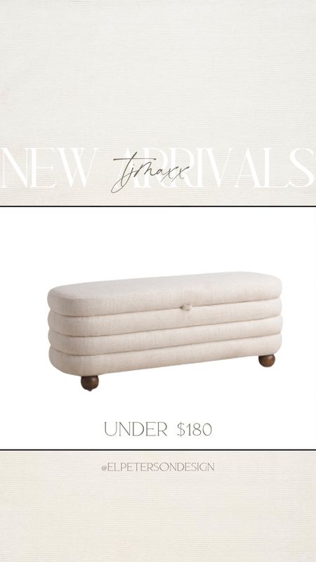 New arrival
Storage bench  

#LTKhome