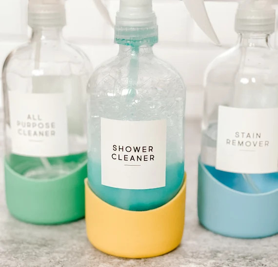 Cleaner Organization Labels / Bathroom-linen Cleaning Labels | Etsy | Etsy (US)