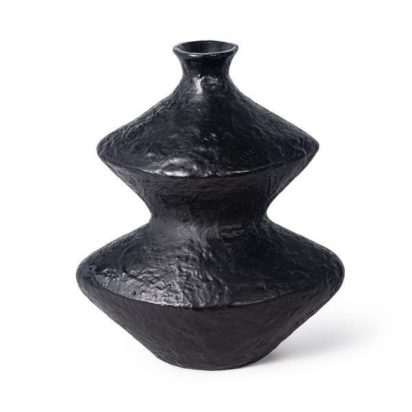 Poe Ebony Metal Vase | Scout & Nimble