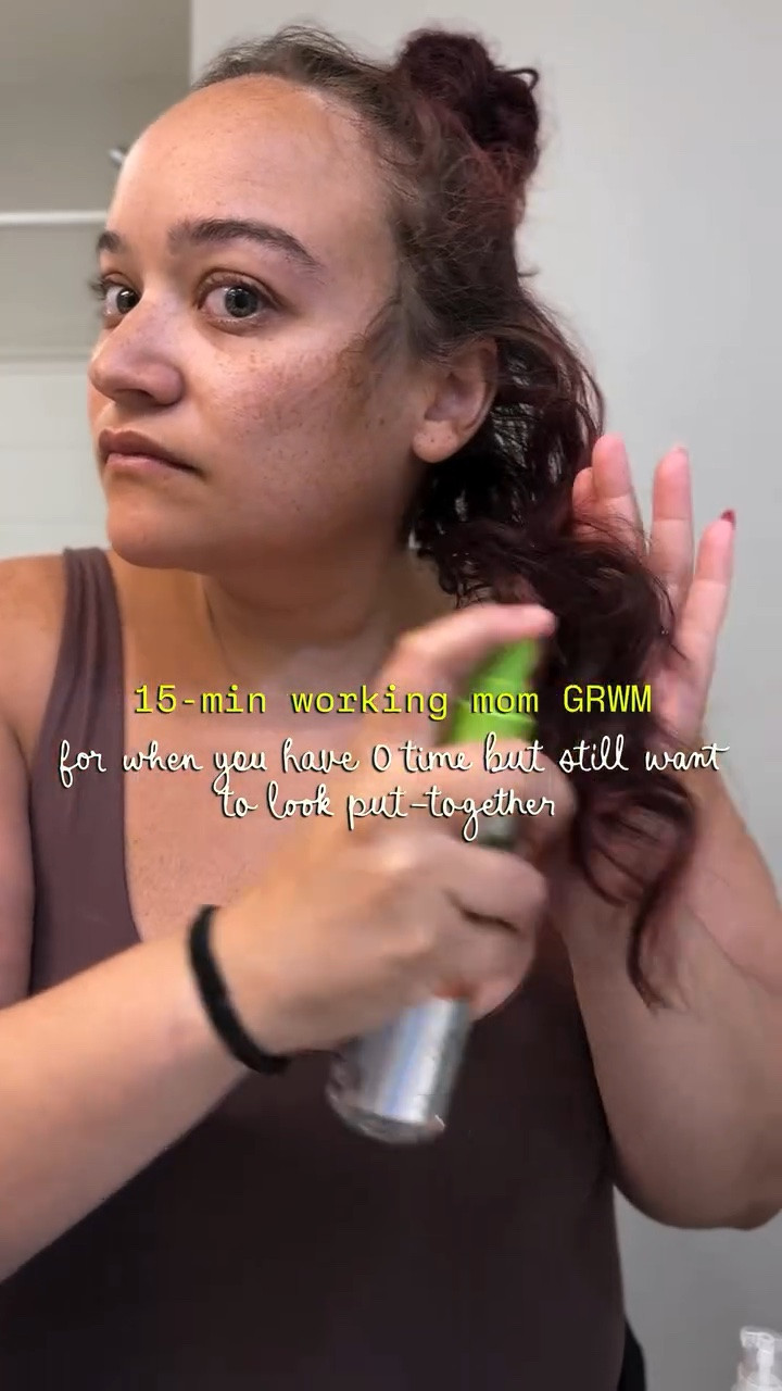 Let’s be serious. Not me waking up 30 minutes before we need to be out of the house. So here’s my little routine to get out the house in under 30 minutes, 

Follow @piecesofjali for more 

working mom GRWM, making working mom life work, not just a mom, realistic morning routine, just a corporate girl, corporate mom outfit, 9 to 5 mom makeup, mom over 30 style, working mom GRWM, mom morning routine realistic