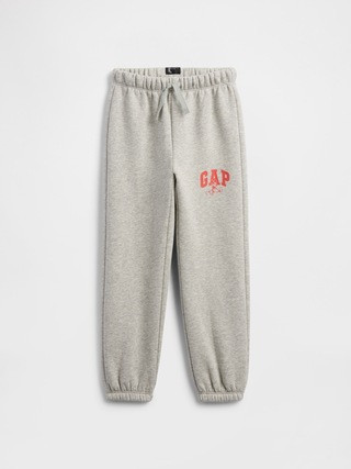 babyGap × Disney Mickey Mouse Relaxed Logo Pull-On Joggers | Gap Factory