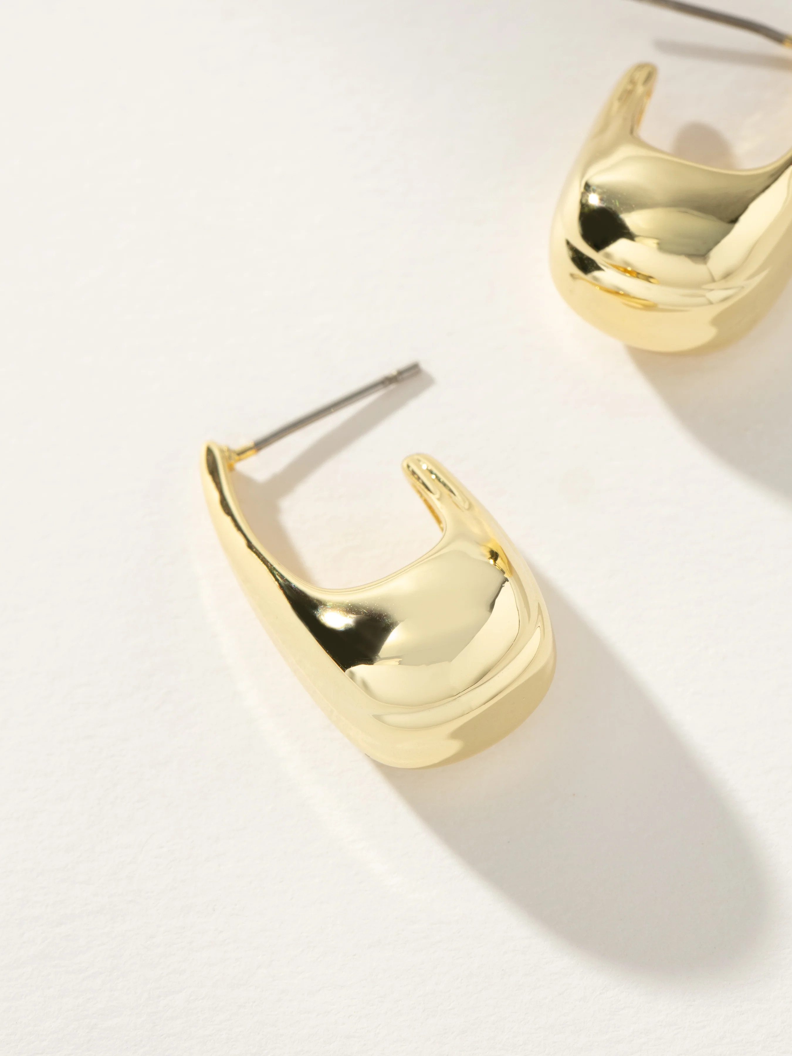 Taste Statement Earrings | Gold Hoop Earrings | Uncommon James | Uncommon James