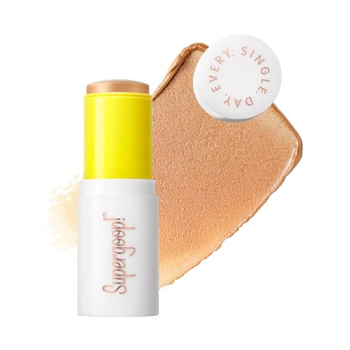 Supergoop! Glowscreen Sunlighter Glow & Protect Stick SPF 45 - Sunrise - 0.35 oz - Sheer, Sunkissed Finish - Doubles as a Highlighter | Amazon (US)