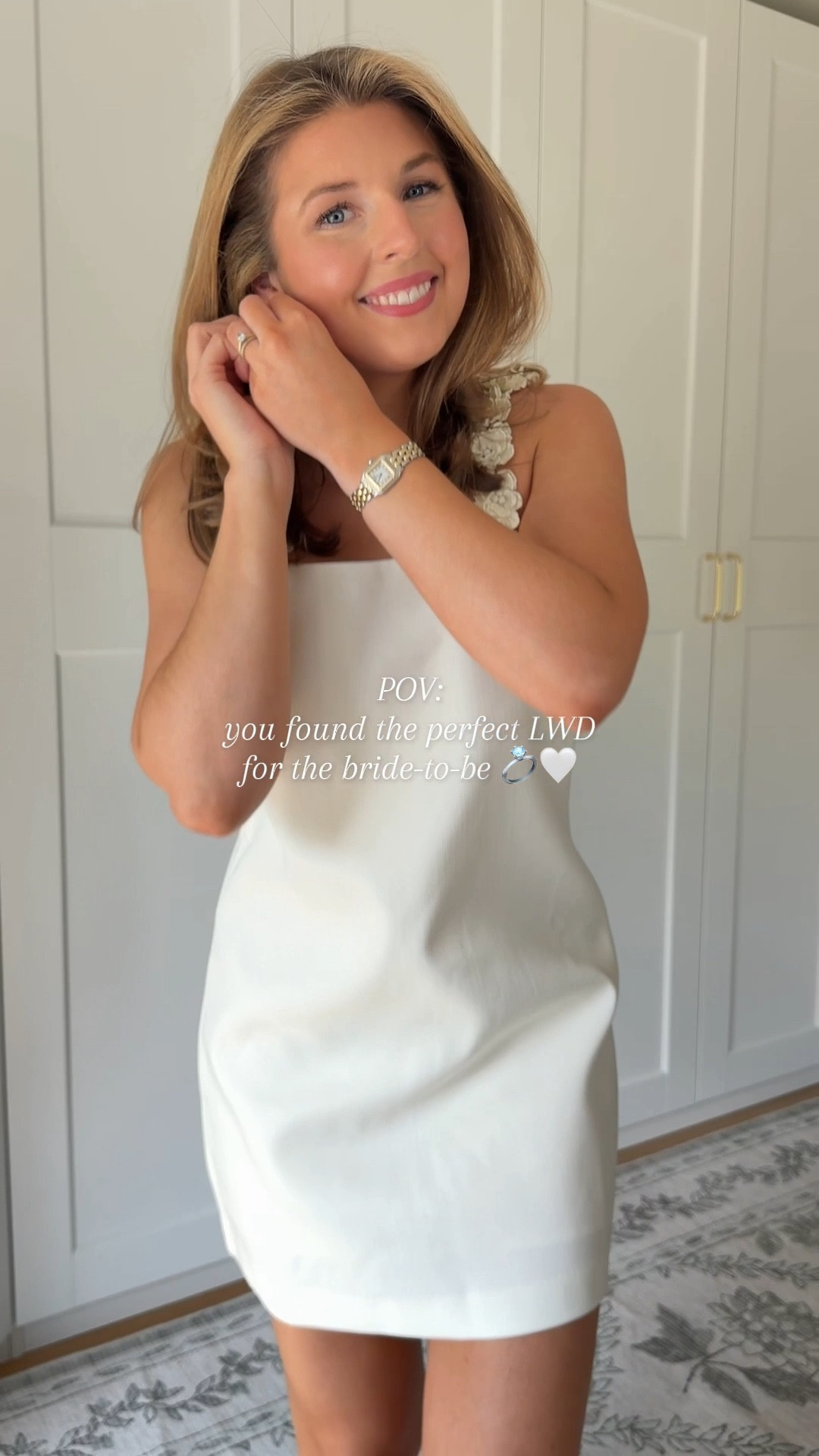 Darling LWD for the bride to be! Wearing a S, runs generous - could size down!

@Tuckernuck #tuckernuckpartner