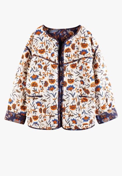 Orna Reversible Quilted Jacket | Hush Homewear (UK)