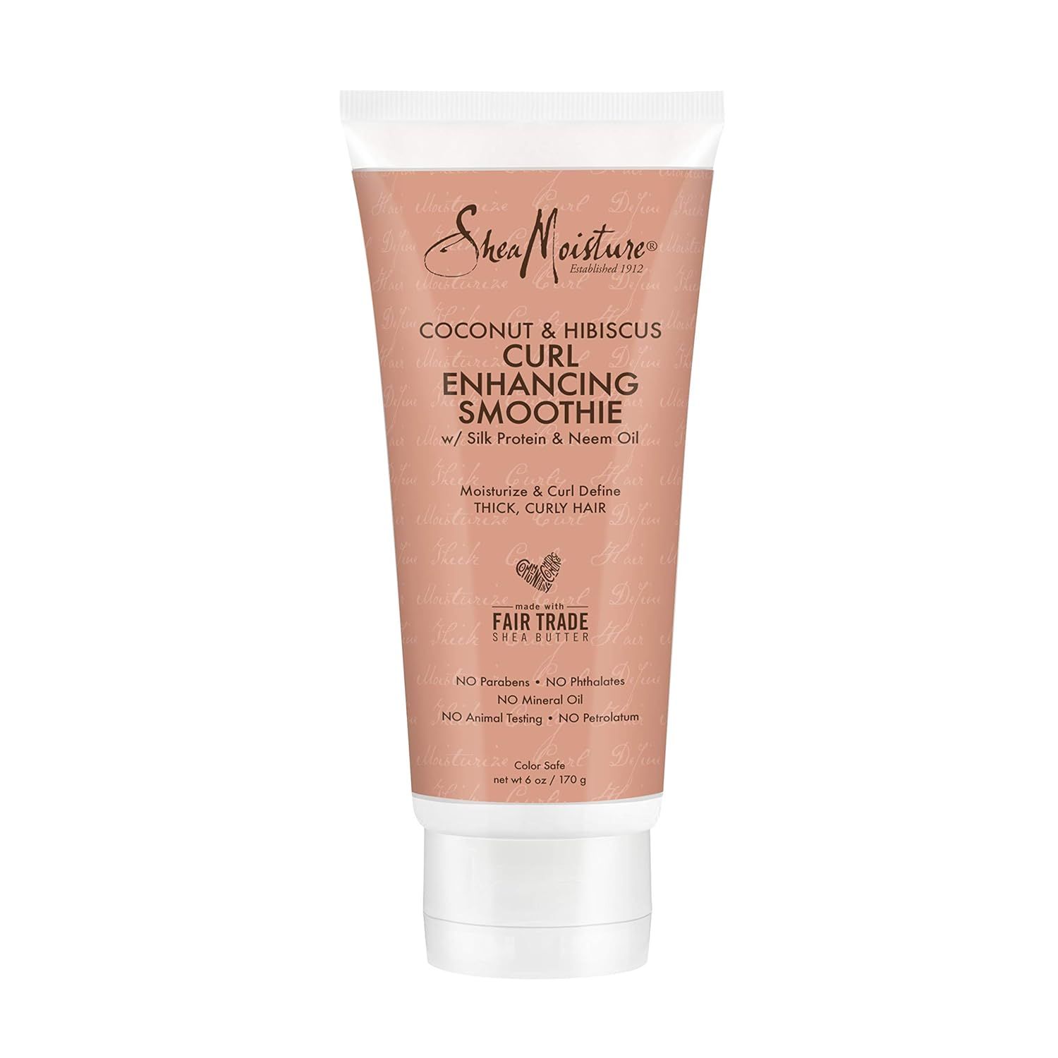 SheaMoisture Curl Enhancing Smoothie for Thick, Curly Hair Coconut & Hibiscus to Reduce Frizz, 6 ... | Amazon (US)