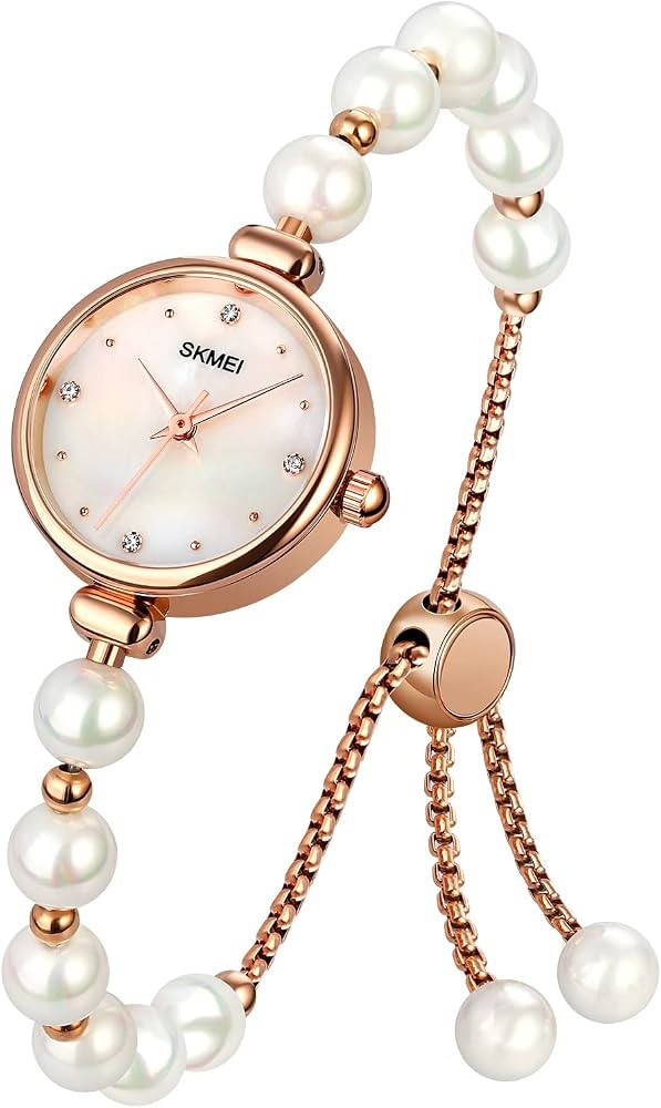 Tonnier Watches Women Analog Quartz Watch Mosaic with Diamonds Bracelet Dress Watch for Female Wa... | Amazon (US)