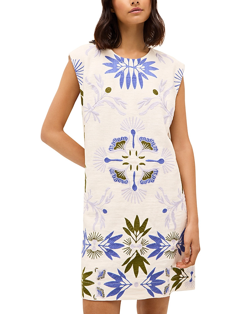 Marie Oliver Yvette Embroidered Dress | Bloomingdale's (US)