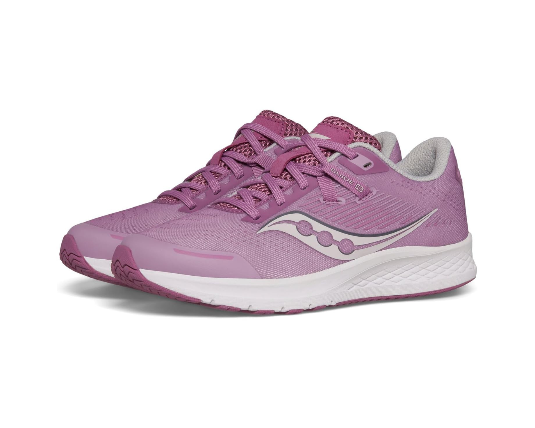Saucony Kids Guide 16 Sneaker (Little Kid/Big Kid) | Zappos