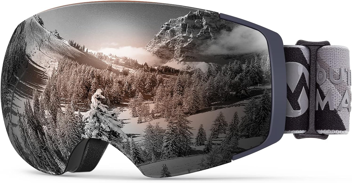 OutdoorMaster Zealot Ski Goggles, Ex-Anti-Fog Color Optimized Snowboard Goggles | Amazon (US)