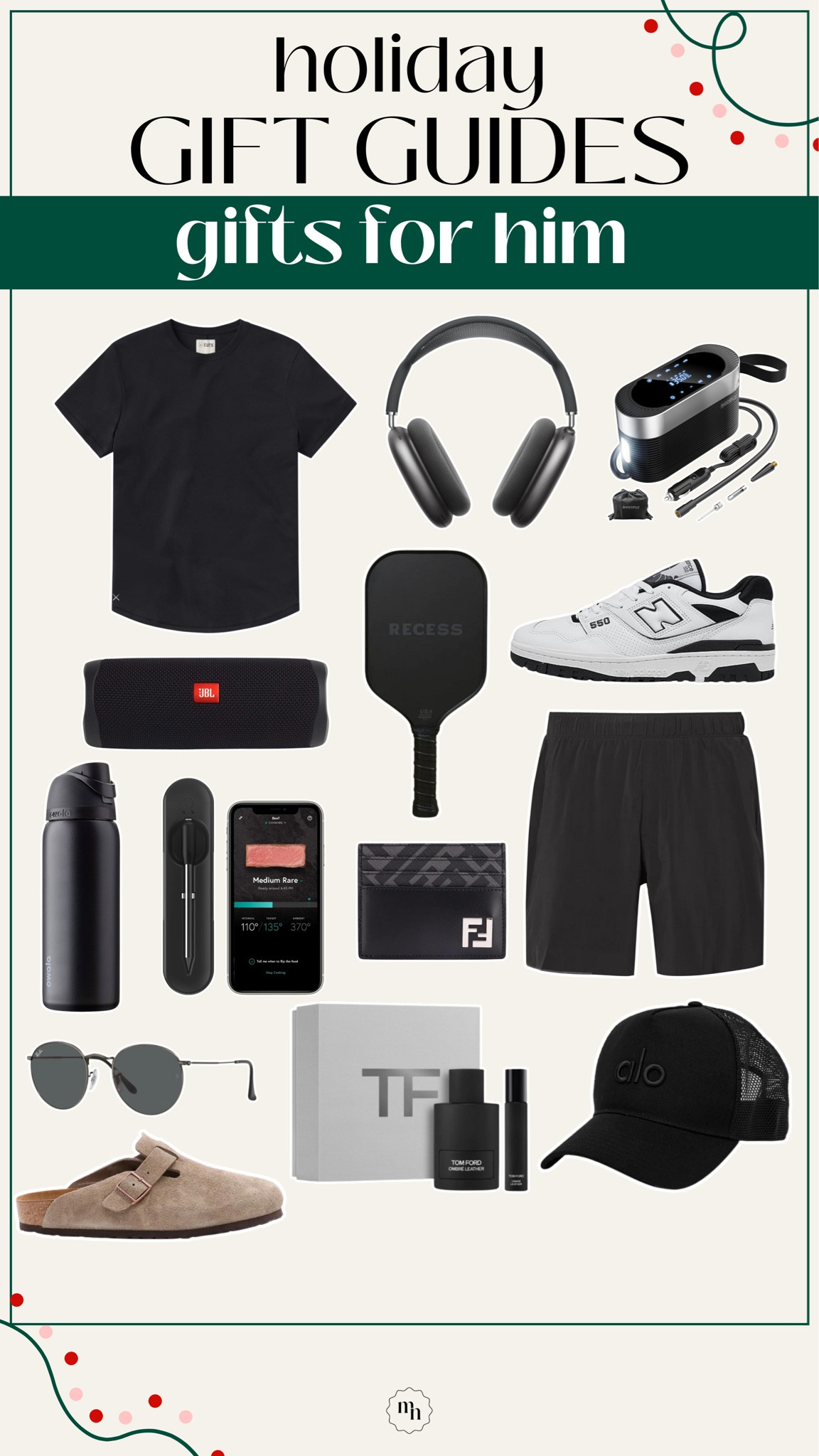 GIFT GUIDE: Gifts for him!

#giftguide #giftsforhim #mensgift #giftidea #holiday 

#LTKGiftGuide #LTKmens #LTKHoliday