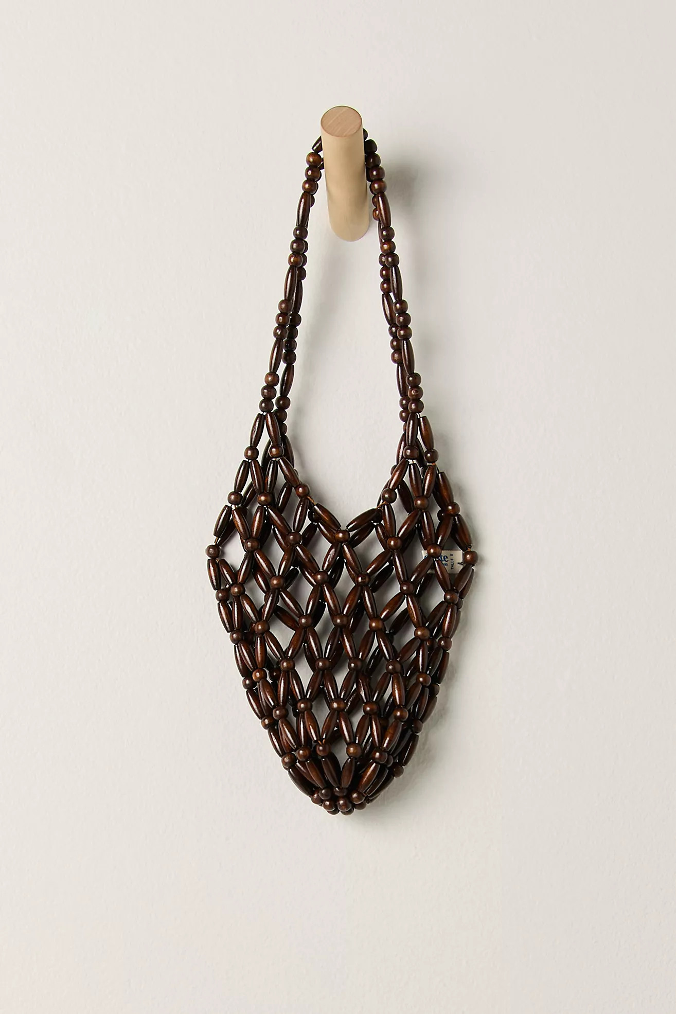 Susana Basket Wood Bead Bag | Free People (Global - UK&FR Excluded)
