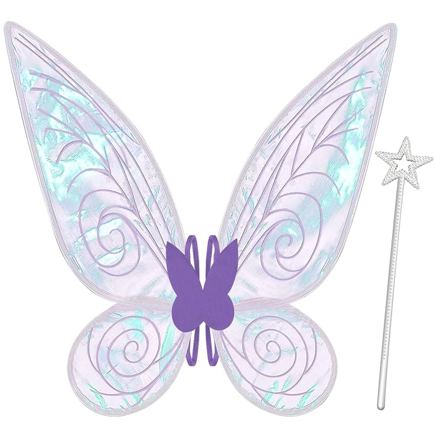 Fairy Wings for Adults,Butterfly Wings for Girls,Angel Wings,Fairy Costume for Women Halloween Dr... | Amazon (US)