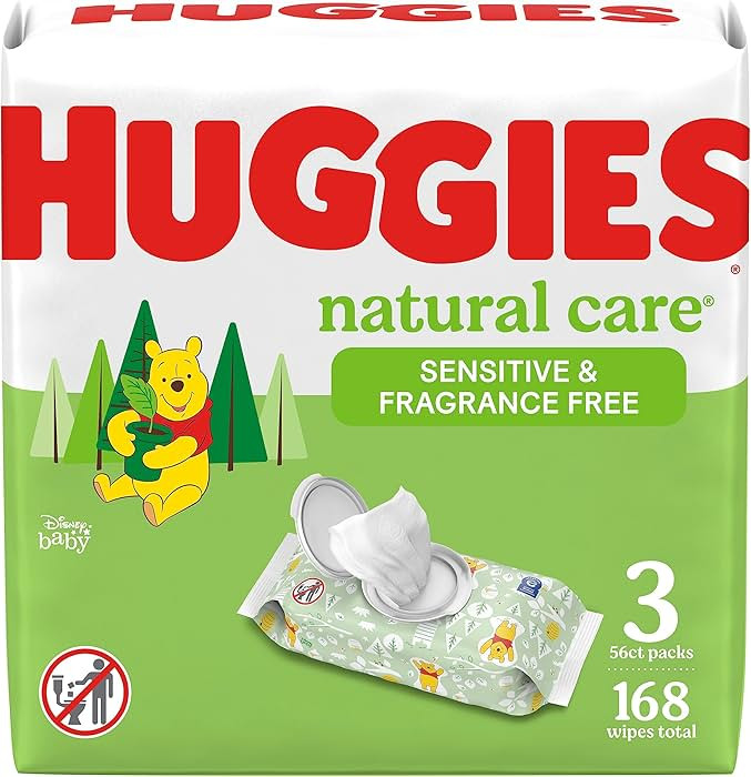 Huggies, Natural Care Soft Pack Refill, 56 Count | Amazon (US)