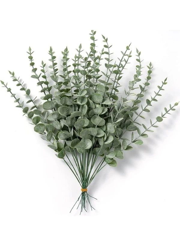 12/15pcs Eucalyptus Leaves Stems – Real-Looking Pieces for Stunning Decoration | SHEIN