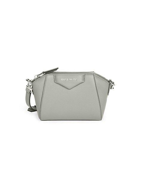 Nano Antigona Leather Crossbody Bag | Saks Fifth Avenue