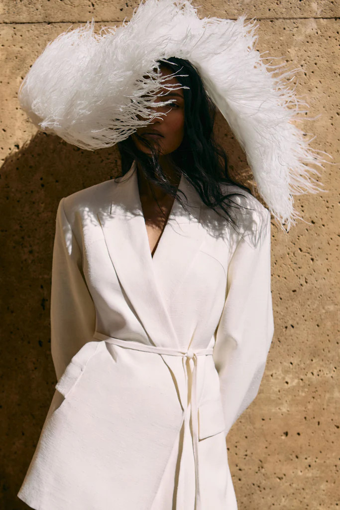 FARIM BLAZER - OFF WHITE | Cult Gaia - US