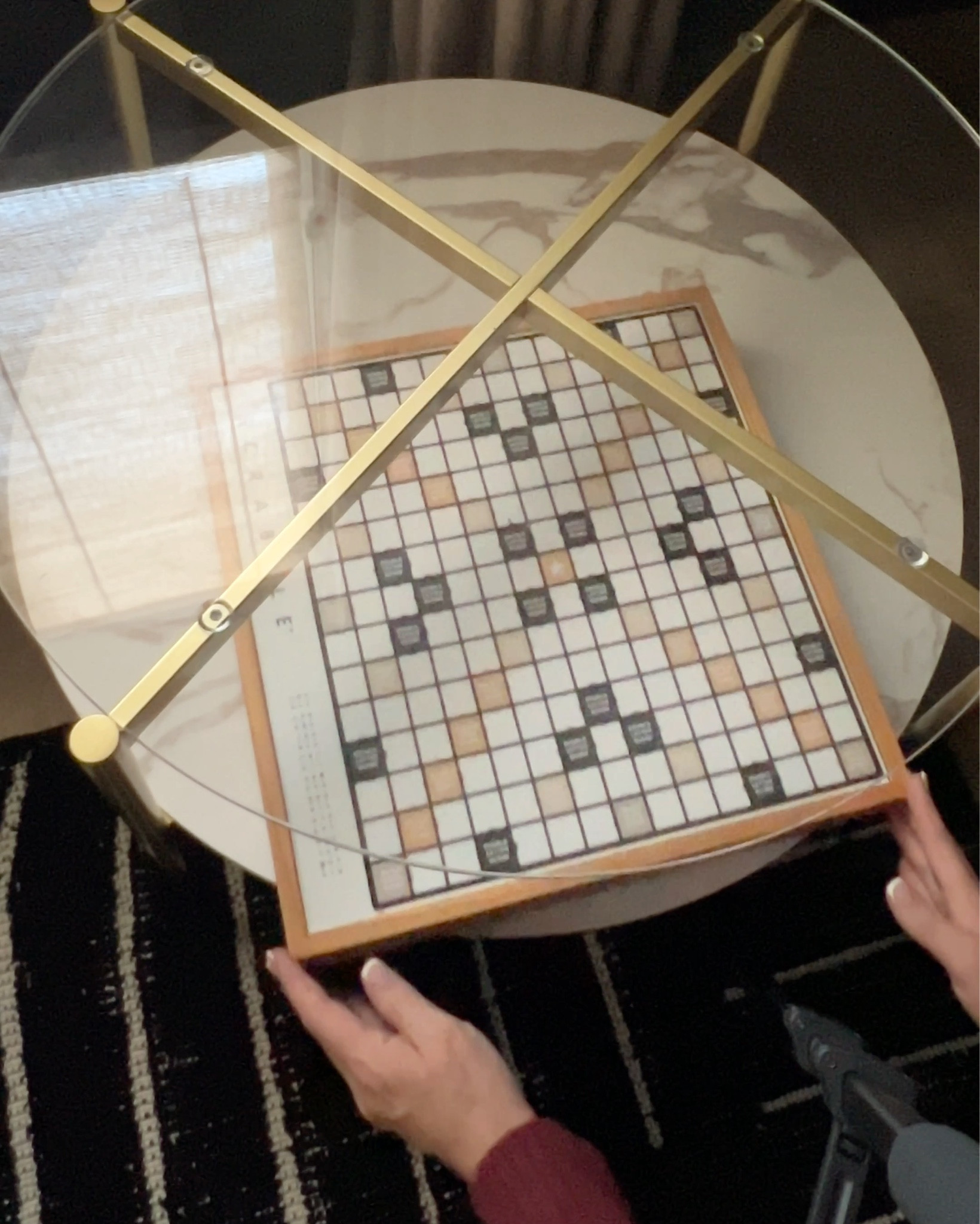 Luxe scrabble game for family fall evenings! 

#LTKSeasonal #LTKHome