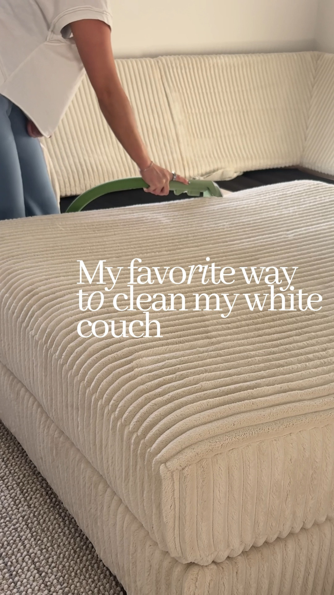 White couch stress = gone 🤍🧼 This little Bissell handheld is doing the MOST—goodbye stains, hello fresh carpets and couches. #Bissell #CarpetCleaner #HandheldCleaner #WhiteCouchCare #CleanTok #CleaningHacks #HomeCleaning #DeepClean #StainRemoval #SatisfyingClean #CleanHome #BeforeAndAfter #FreshHome #CarpetCare

#LTKHome #LTKmomlife