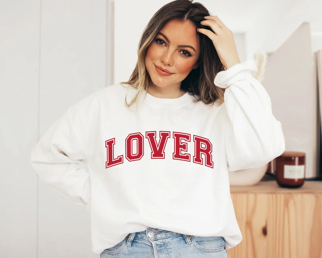 Valentines Day Shirt for Women Valentine Sweatshirt Plus - Etsy | Etsy (US)