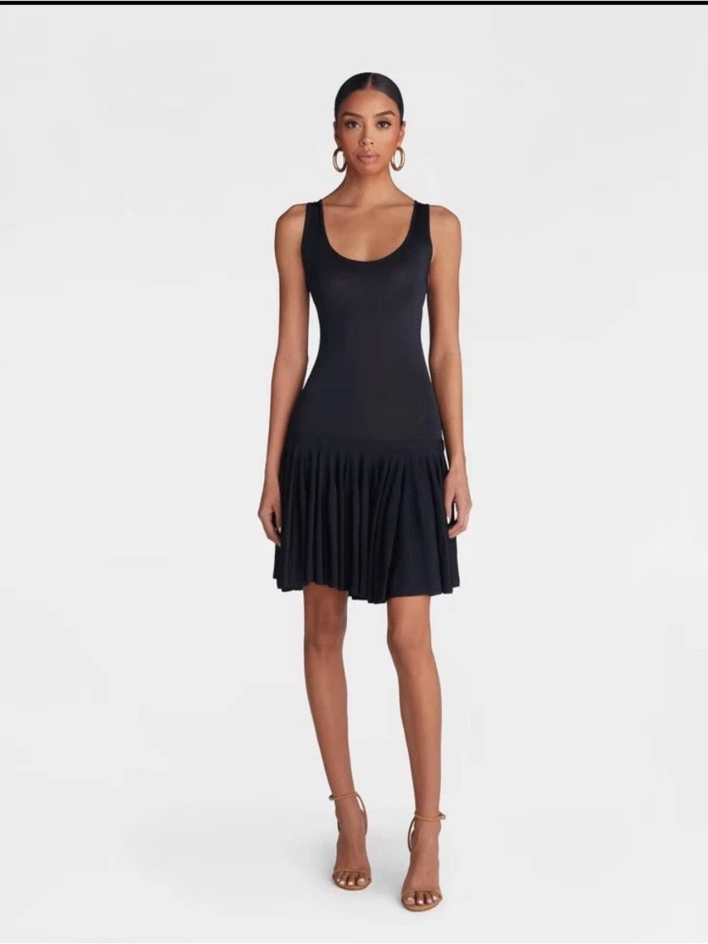 Brand New KBB by Kahlana Mini Black  Knit Slip Dress Sz XL | Poshmark