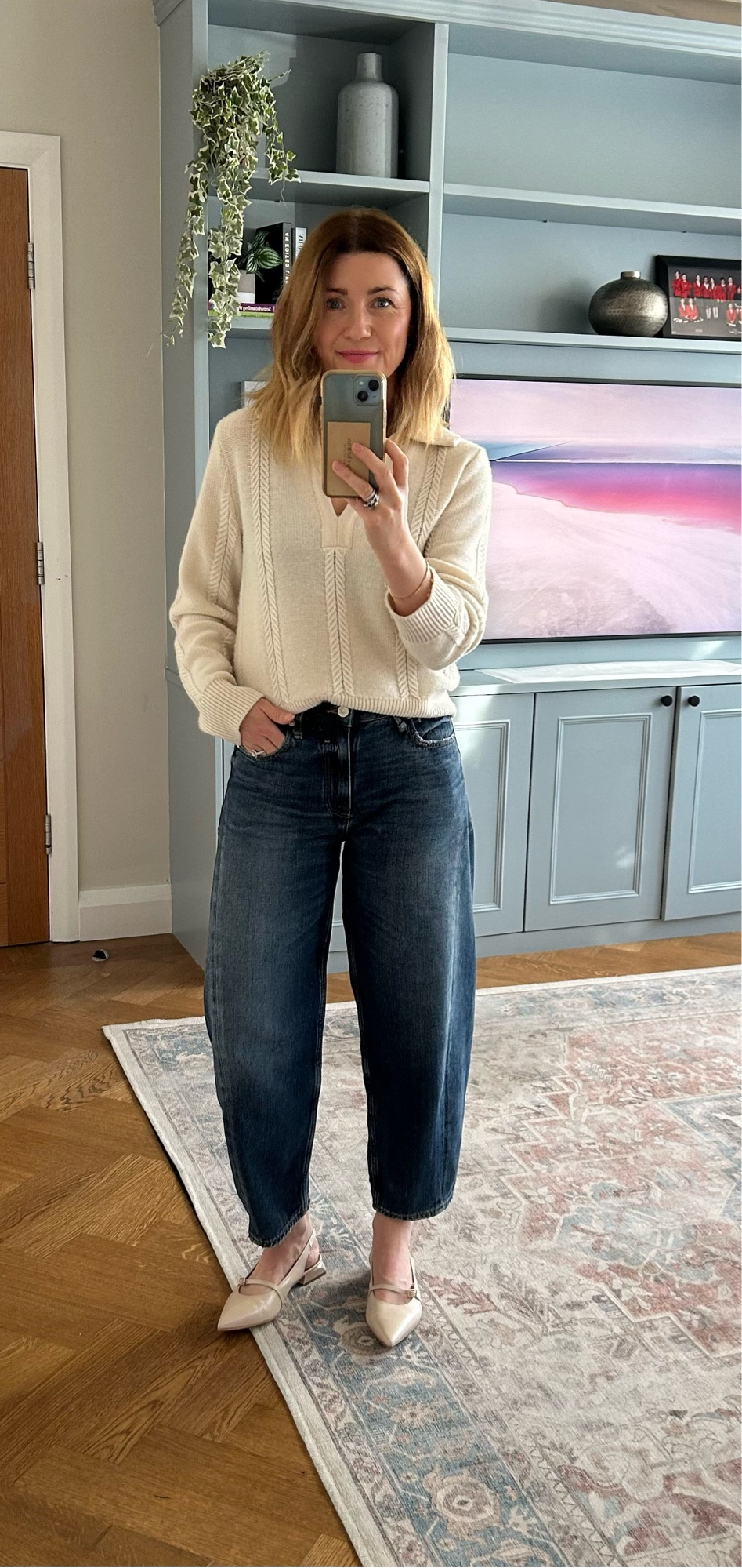 Barrel leg jeans 

#LTKeurope #LTKautumn #LTKuk