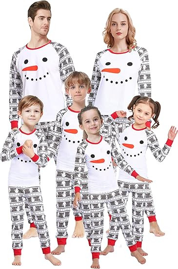 Christmas Family Matching Pajamas Set Santa's Deer Sleepwear For The Family Women And Men | Amazon (US)