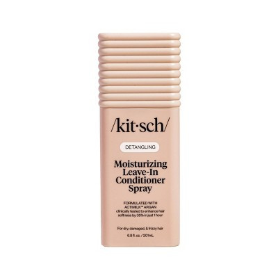 Kitsch Moisturizing Argan Milk Leave-In Conditioner - 6.8 fl oz: For All Hair Types, Spray, 1 Pack | Target