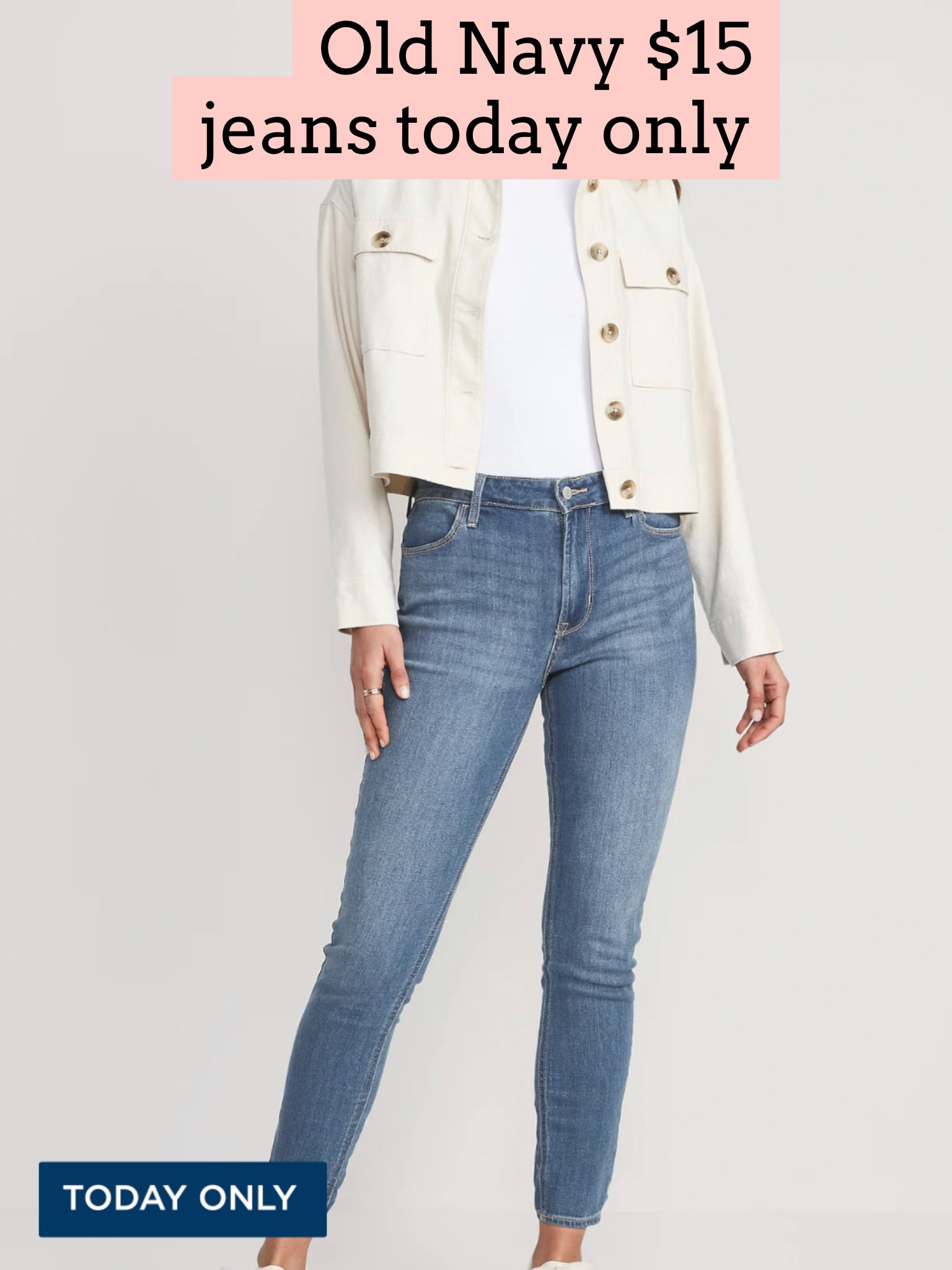 Old navy jeans 

#LTKSeasonal #LTKunder50 #LTKsalealert