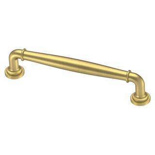 Liberty Classic Elegance 5-1/16 in. (128mm) Center-to-Center Brushed Brass Drawer Pull P39055C-11... | The Home Depot
