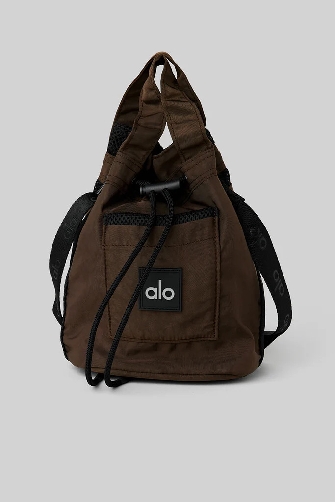 Cross Body Bucket Bag - Espresso/Black | Alo Yoga (US)