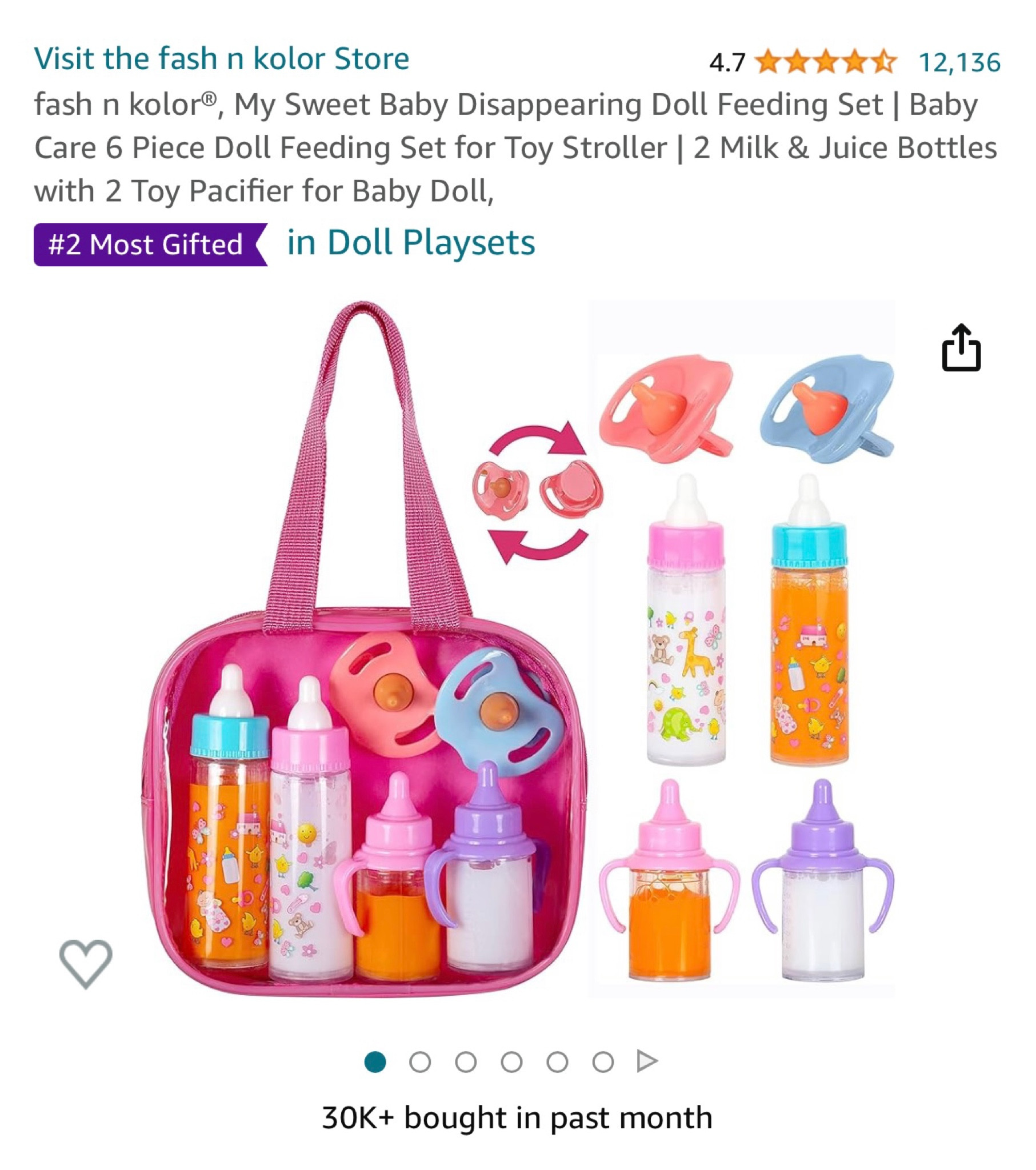 Literally $9!! Baby doll feeding kit 🥹

#LTKGiftGuide #LTKfamily #LTKkids