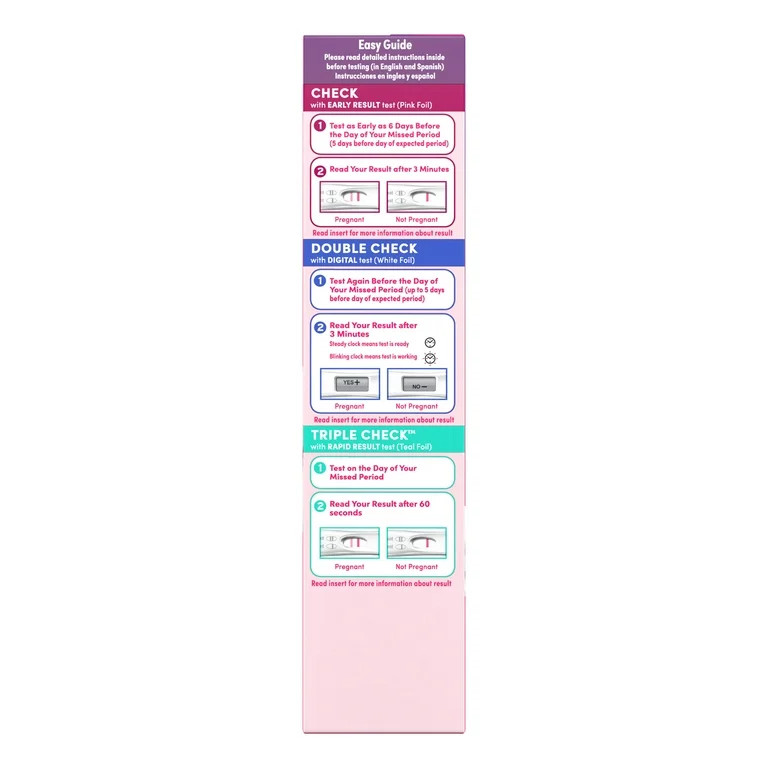 First Response Triple Check Pregnancy Test 3 ct. | Walmart (US)