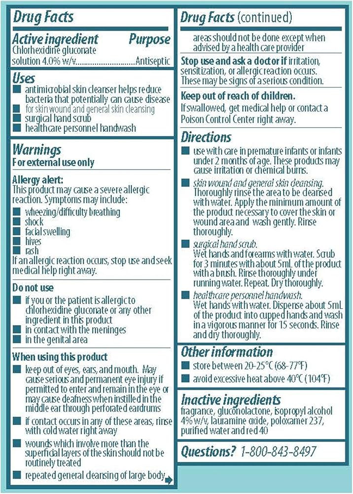 Hibiclens – Antimicrobial and Antiseptic Soap and Skin Cleanser – 32 oz – for Home and Hosp... | Amazon (US)