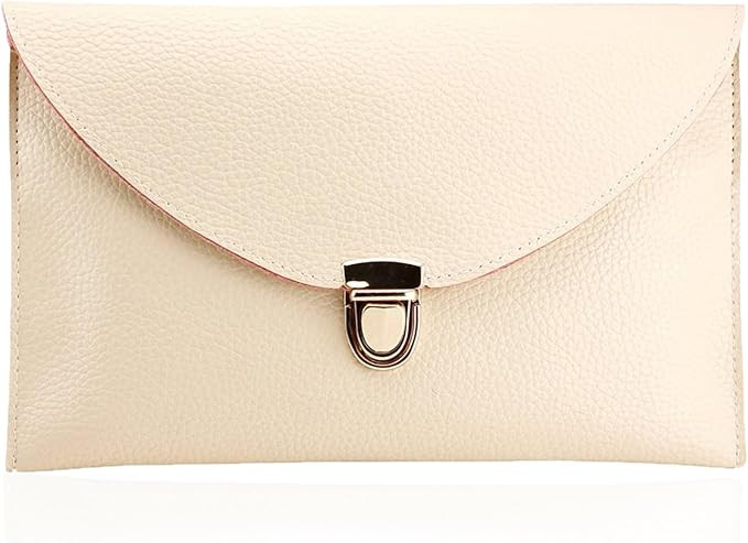 GEARONIC Clutch Purses, PU Leather Evening Envelope Clutch Handbags Womens Crossbody Bag with Cha... | Amazon (US)